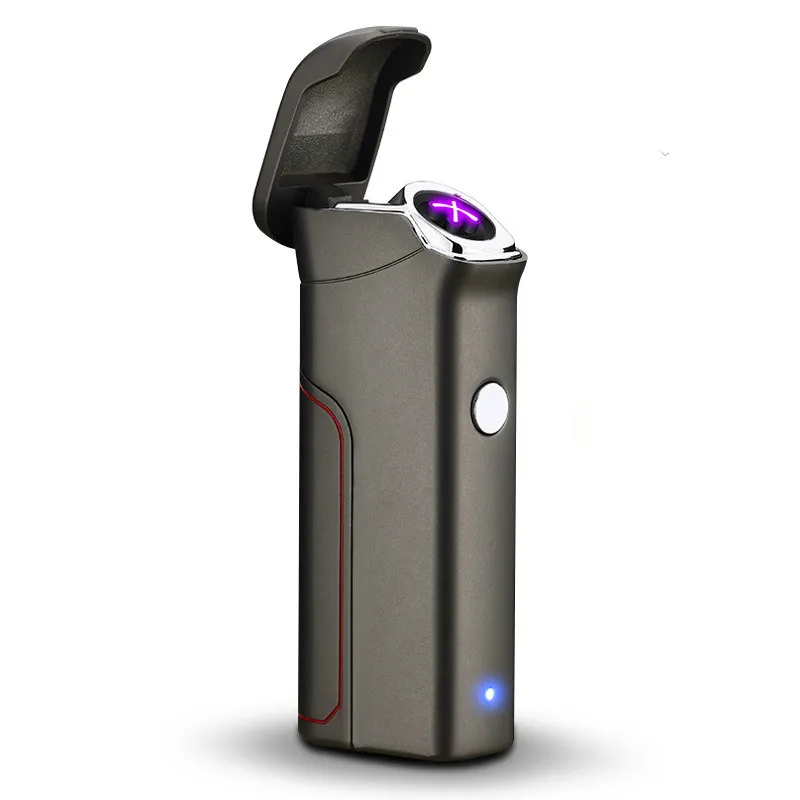 Новейшая Usb зарядка дуговая Зажигалка USB ветрозащитная индивидуальная электронная сигаретная Зажигалка Новинка Электрическая сигаретная зажигалка