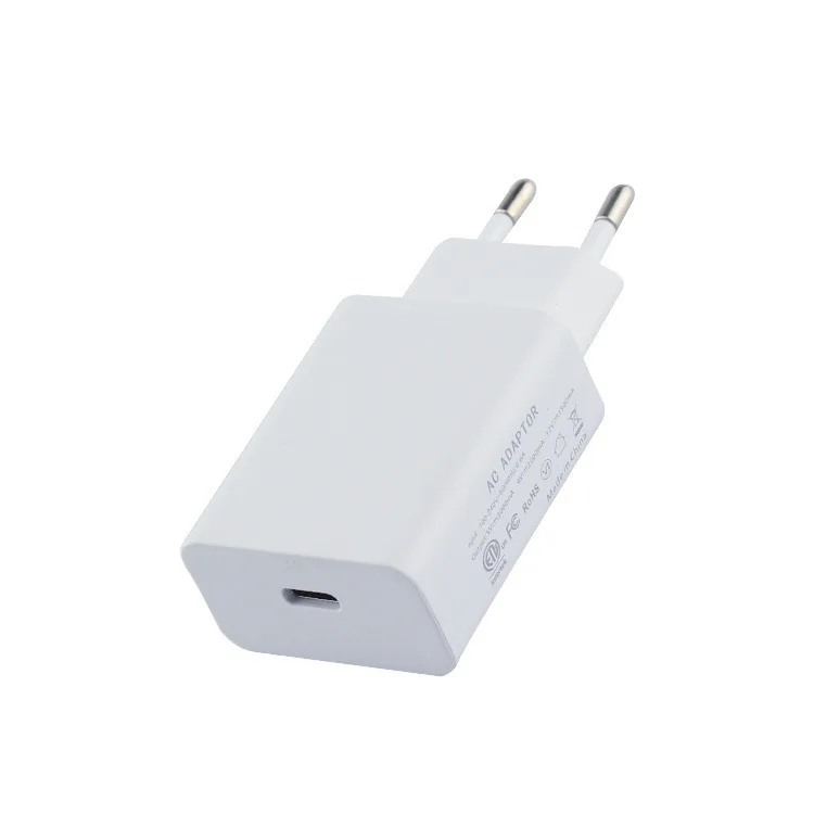 Usb type-C PD зарядное устройство адаптер для Apple MacBook/iPhone X/ iPad type-c USB-C PD Быстрая зарядка 18 Вт стены/путешествия зарядное устройство адаптеры