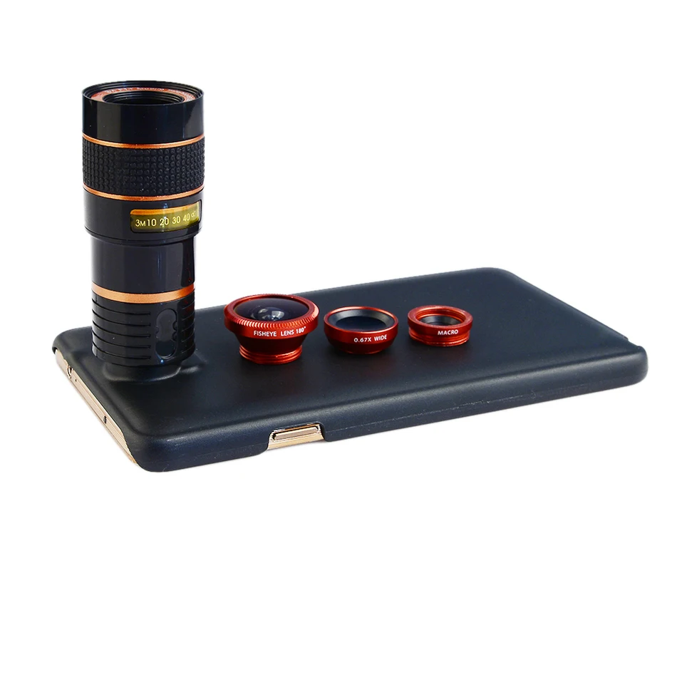 imágenes para 2017 Cámara de Lentes Cajas Del Teléfono Para el iphone 4 4S 5 5S 6 6 s 7 Plus Telescopio Del Zumbido 8X Lente 3in1 Fisheye Lente Gran Angular Macro + Clips imágenes para 2017 Cámara de Lentes Cajas Del Teléfono Para el iphone 4 4S 5 5S 6 6 s 7 Plus Telescopio Del Zumbido 8X Lente 3in1 Fisheye Lente Gran Angular Macro + Clips