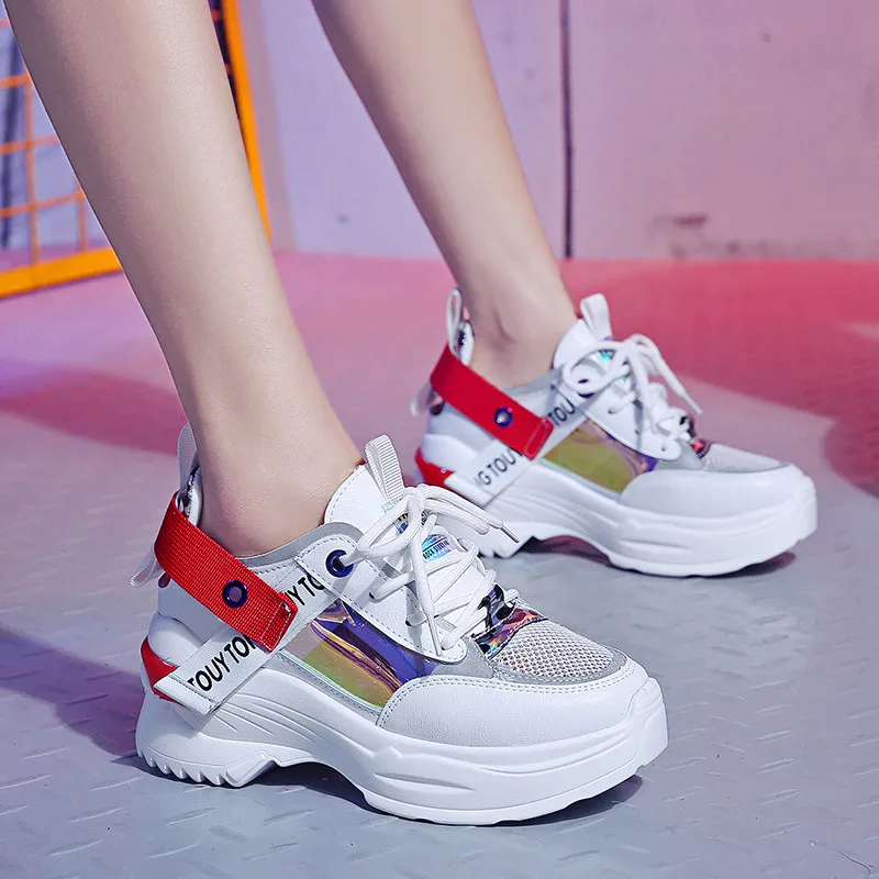 Lady Sport Womens Light Sneakers Breathable Mesh Casual Shoes Walking Outdoor Running Shoes Fashion Leisure Elegant Soft Wild Tight Super Quality for Womens