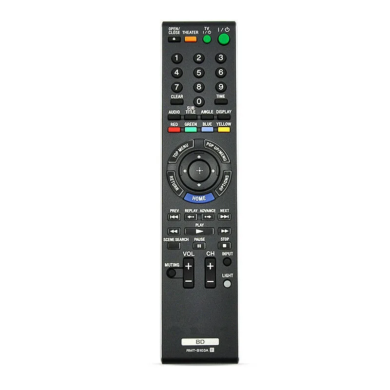 

Remote Control RMT-B103A For SONY BDP-BX1 BDP-S5000ES BDP-S550 HTBD2350 148074011 Blu-ray Disc Player
