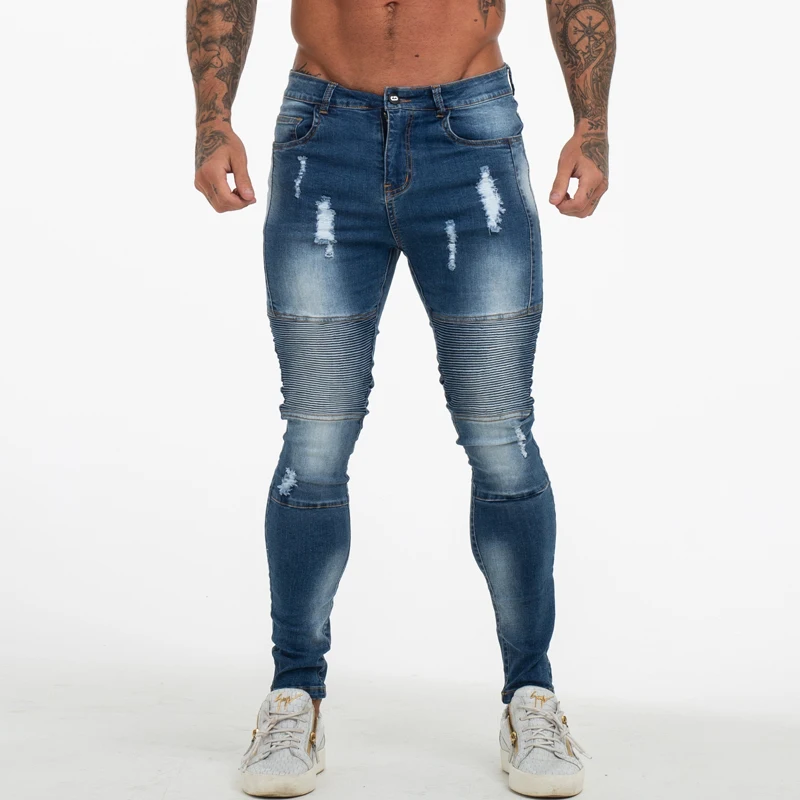 plus size biker jeans mens
