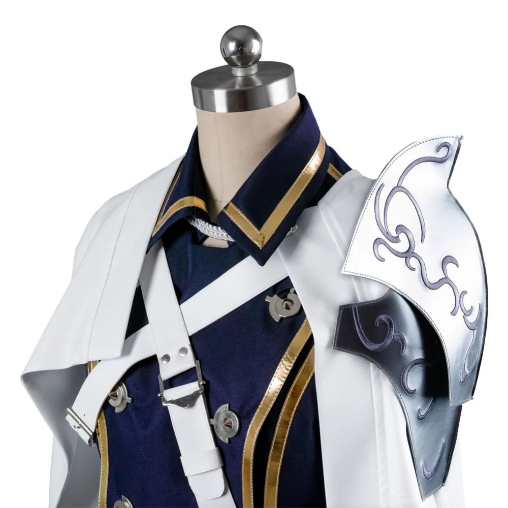 Cosplay&Ware [14]Fire Emblem Awakening Cosplay Prince Chrom Costume Full Sets Battle Suit With Robe Halloween Carnival -Cosplay&Ware anime Shop