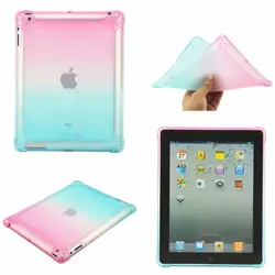 Для iPad 2/3/4 Чехол Мягкий чехол для Apple iPad 2/3/4 Coque тонкий силиконовый защитный чехол для iPad 4 Чехол