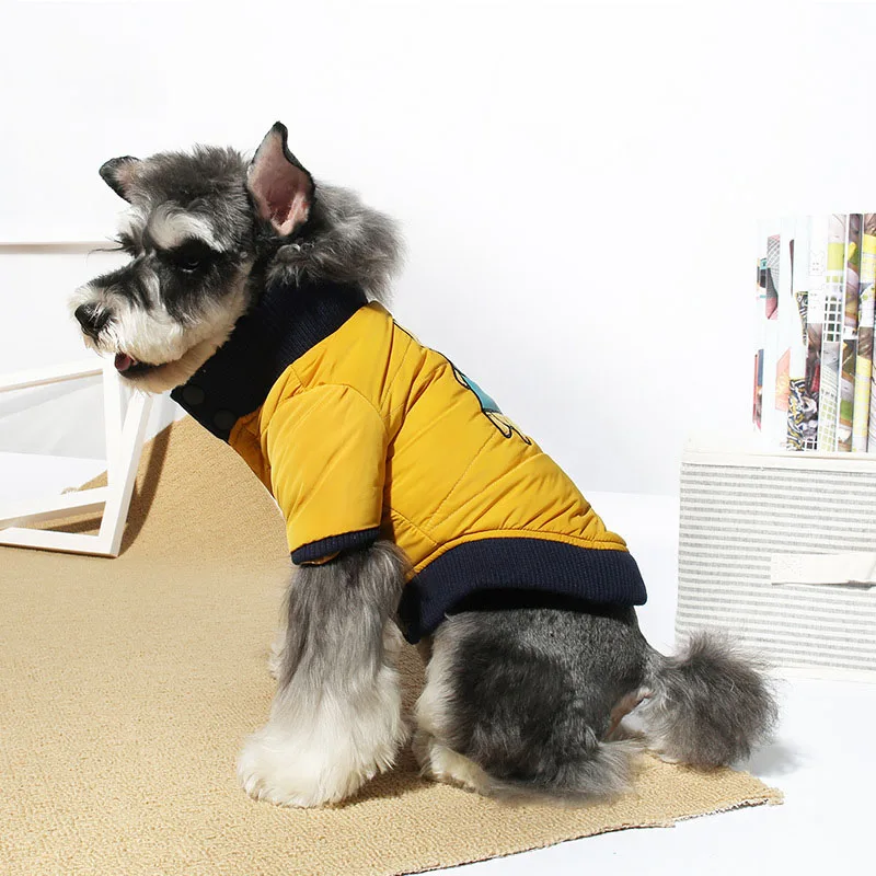 

Winter Warm Coat for French Bulldog Dog Clothes for Small Dogs Cotton Jacket for Chihuahua Yorkshire Outfit Pet Puppy Costume