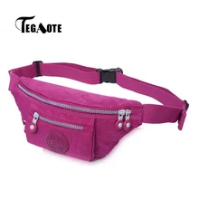 TEGAOTE поясная сумка для женщин и мужчин, унисекс, регулируемая поясная сумка, водонепроницаемая сумка, пояс для денег, для путешествий, сумки для мобильного телефона, модные