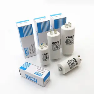 Haude CBB60 450VAC 12uF Polypropylene Film Moteur Course Condensateur avec 2 Fils