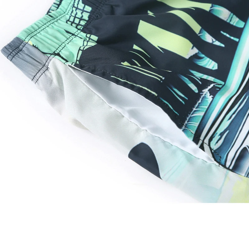 60% OFF Summer men's board shorts bathing swimsuit Cartoon Bus Funny Casual quick dry beach short Hip Hop sexy liner sungs swimwear mesh