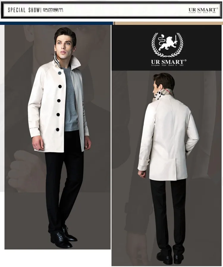 Mystery fantasy модные повседневные мужские однобортные пальто отличные новые популярные мужские ветровки GSE Specials