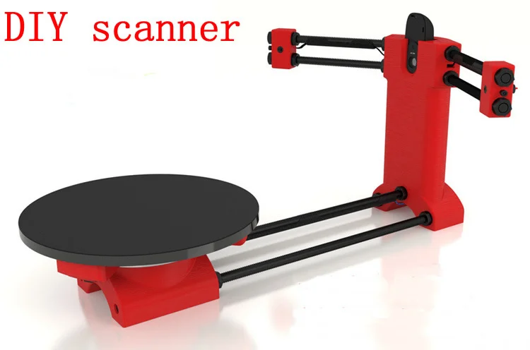 3D scanner Open source adapter plate precision