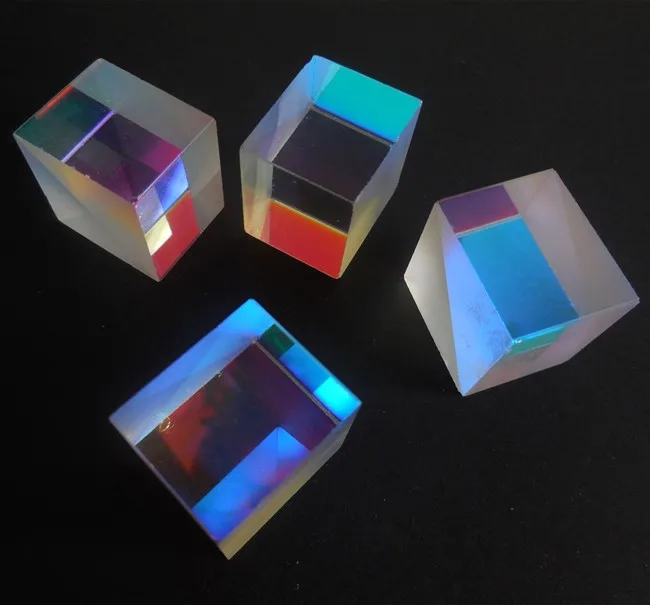 10 шт. 2,2X2,2X2,1 см дефектный крест дихроическая Призма RGB комбинатор или разветвитель X-кубическая призма для домашнего украшения