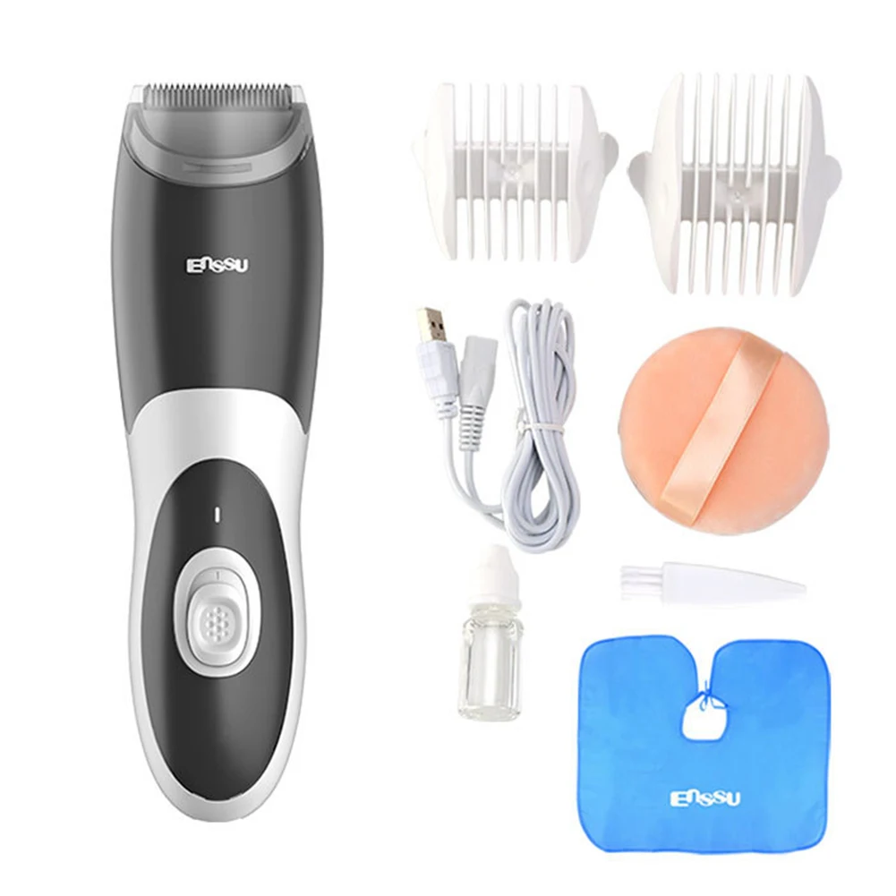 

Easy To Use Hair Clipper Baby Automatic Suction Waterproof Eco Friendly Home Trimmer Mute Children Safe Quiet Rechargeable