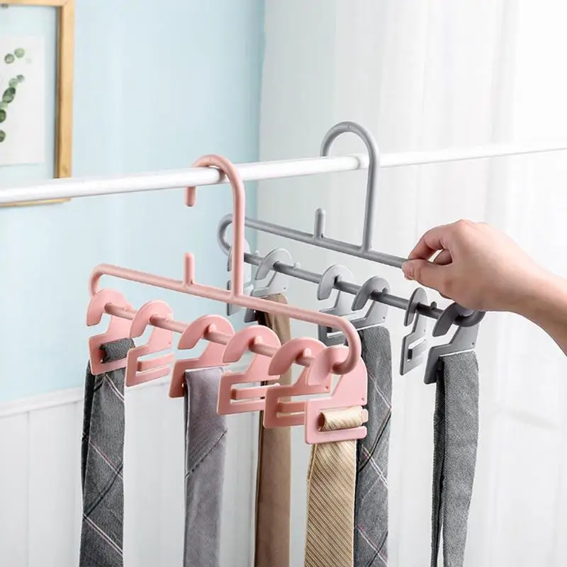 Tie Belt Storage Rack Scarf Hanger Holder Home Storage Rack Tie Belt