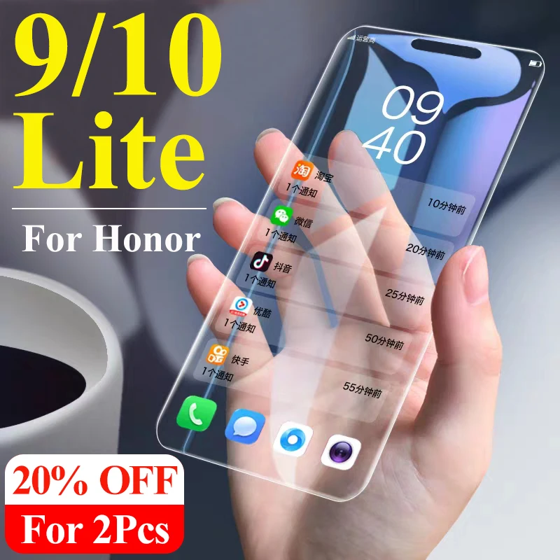 Protective Glass Honor 9 Lite 10 Light Screen Protector On For Huawei Honer 10lite 9lite Armor Huawey Honor9 Honor10 Sheet Case | Мобильные