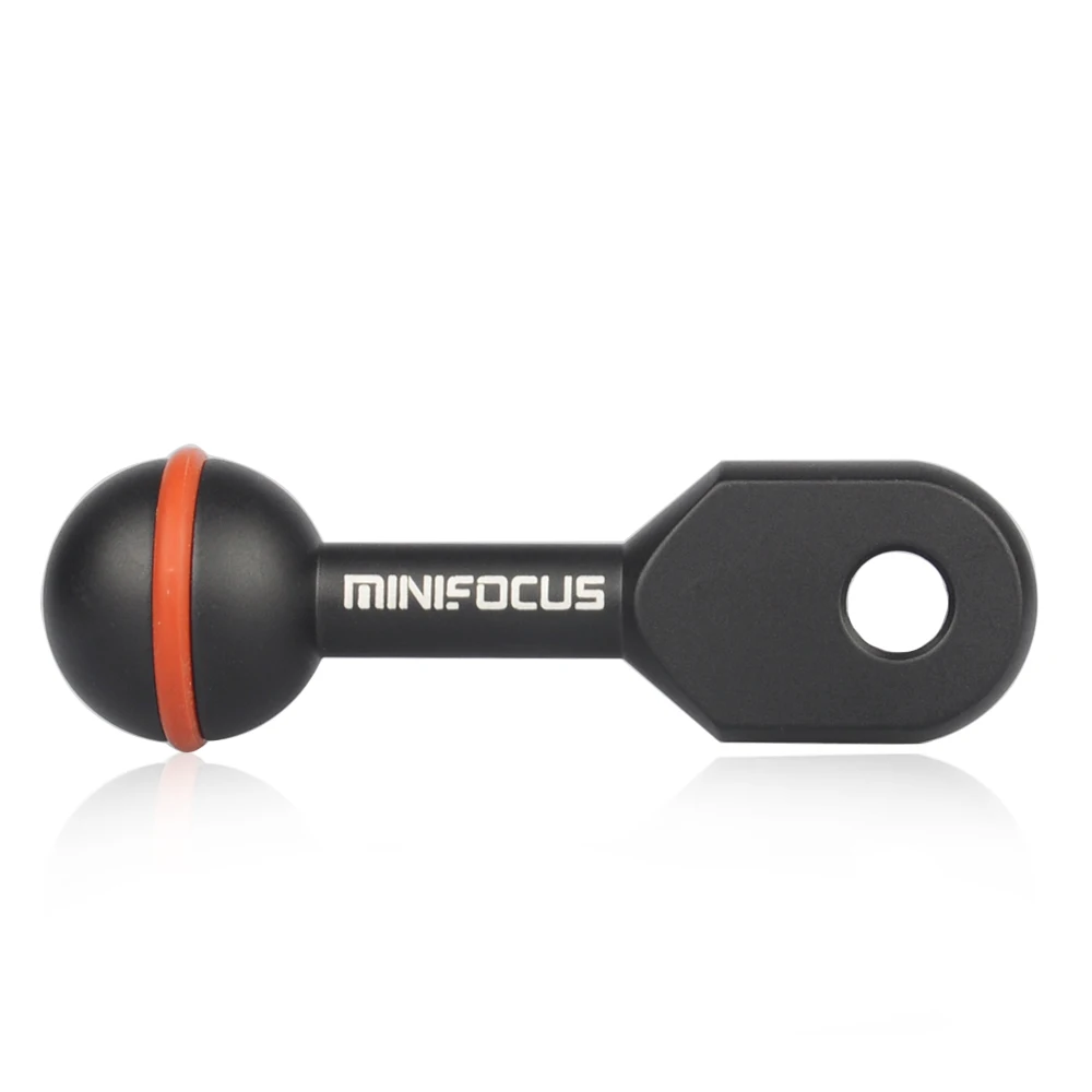 Шарнирный адаптер MINIFOCUS с шаровой головкой 1 дюйм для подводной съемки|Чехлы