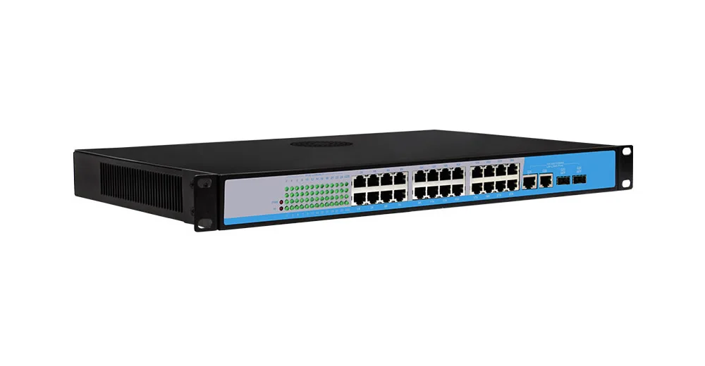 24ch poe switch for IP Camera Security System POE-SW24+2 9-3