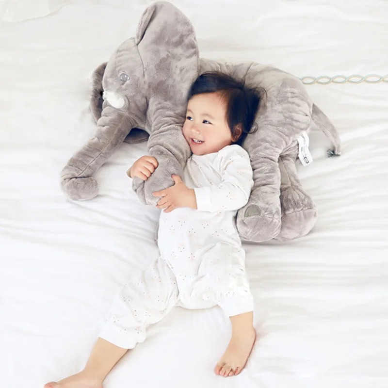 adorable elephant plush toy pillow