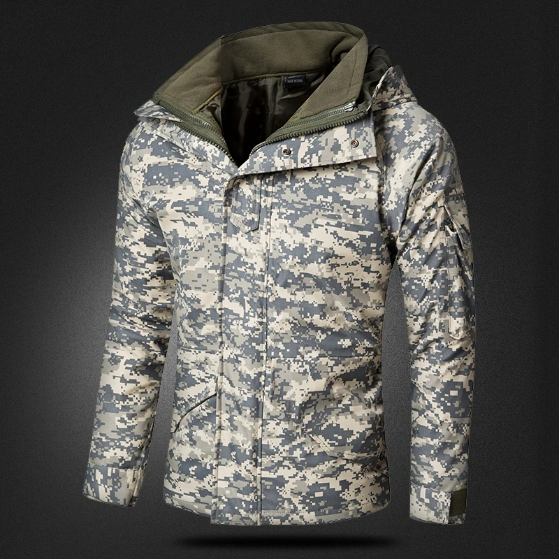 Skup G8 dwuwarstwowy klej ciśnieniowy wodoodporna kurtka z odpinaną wkładką zimowa wspinaczka na zewnątrz narciarstwo zagęścić ciepłe płaszcze 2 w 1