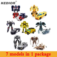 Super Hero Toy Transformation Robots Cars Kit Deformation Robot Action Figures Toys for Boys Vehicle Guard