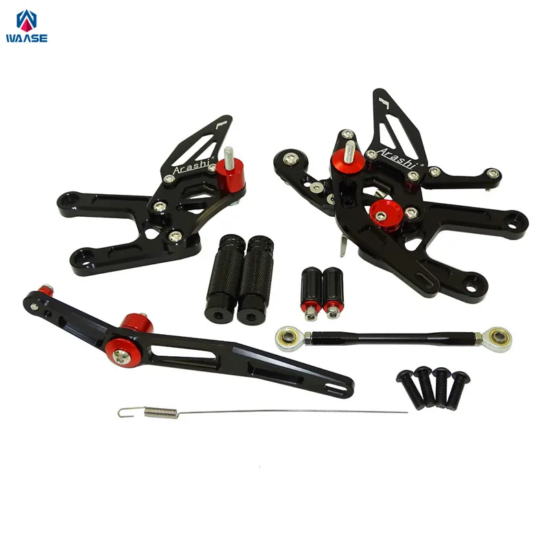Регулируемая подставка для ног из алюминия Yamaha YZF R6 2017 2018|rear set|foot restrear set foot pegs |