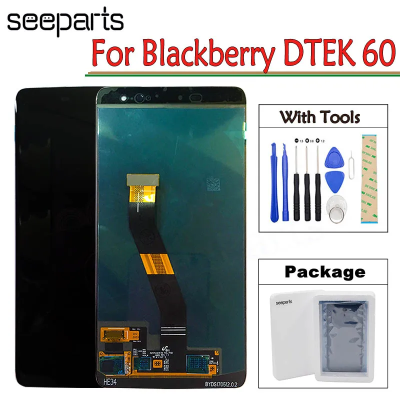 4 5 &quotдля Blackberry DTEK 60 ЖК-дисплей кодирующий преобразователь сенсорного экрана в