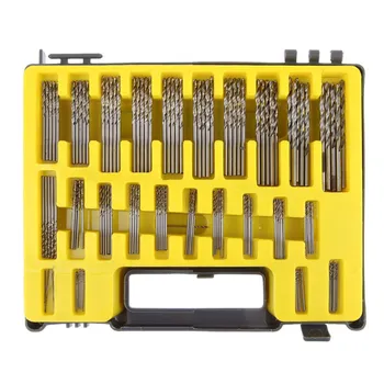 

150Pcs 0.4mm-3.2mm Mini HSS Twist Drill Bit Kit Micro Precision Twist Drill + Carry Case for PCB Crafts Jewelry Drilling Tool
