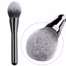 CLOTHOBEAUTY Premium Synthetic Kabuki Makeup Brush Kit Extra Soft Powder/Blush/Bronzer Foundation Brush X-Large (Flame Shape) : image CLOTHOBEAUTY Premium Synthetic Kabuki Makeup Brush Kit Extra Soft Powder/Blush/Bronzer Foundation Brush X-Large (Flame Shape)