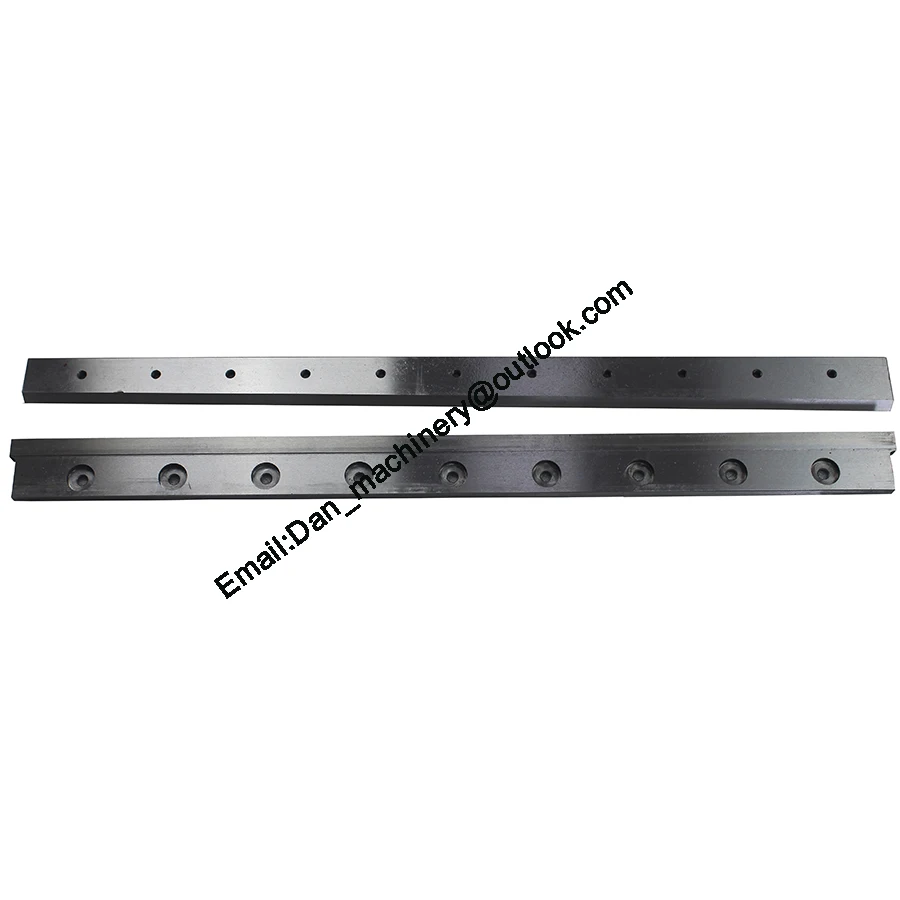 

Bag making machine blade Cold cutting knife up and down total two pcs