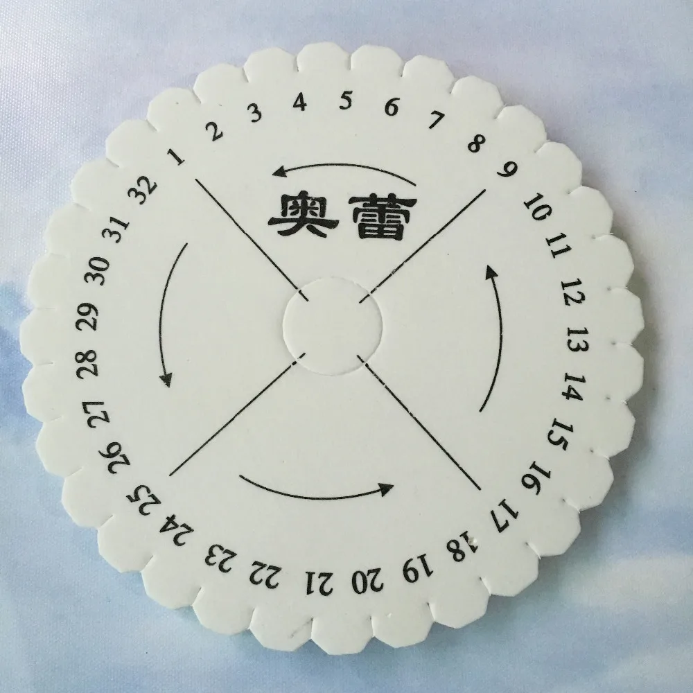 

Round Plate Series Macrame Kumihimo Disc Tray Braided Rope Knot Thread Knitting Tool Disk Knit DIY Bracelet Desgin Board