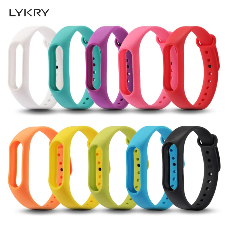 LYKRY ремешок для Xiaomi mi Band 2 Замена водостойкий браслет на запястье напульсники |