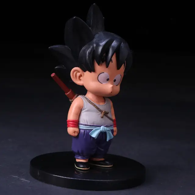 Dragon Ball Z Childhood Son Goku Krillin Master Roshi Oolong Pig DBZ Figurine 