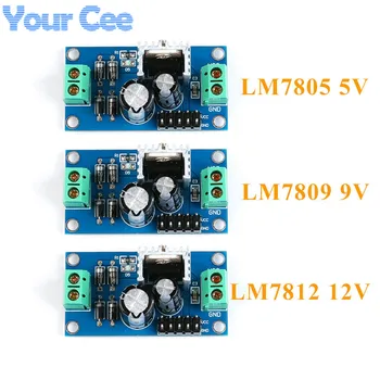 

LM7805 LM7809 LM7812 DC/AC Three Terminal Voltage Regulator Power Supply Module 5V 9V 12V Output Max 1.2A