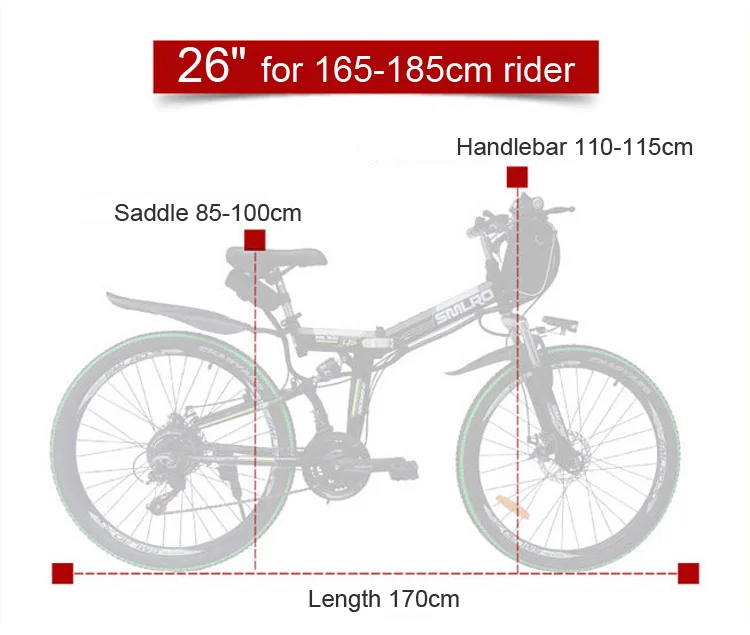 2" 48 V 350 W/500 W 8A/12.5A литий Батарея складной электрический велосипед, горный велосипед, электрический велосипед, MTB Байк, способный преодолевать Броды(сумка Тип