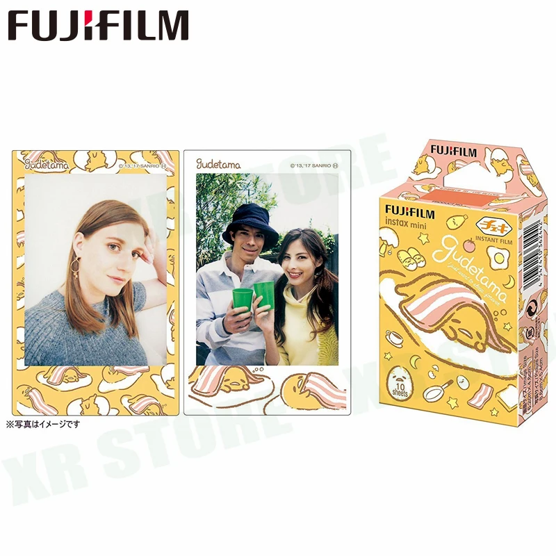 Белая пленка для Fuji Instax Мини 11 8 9 грустное яйцо Гудетама мгновенной съемки