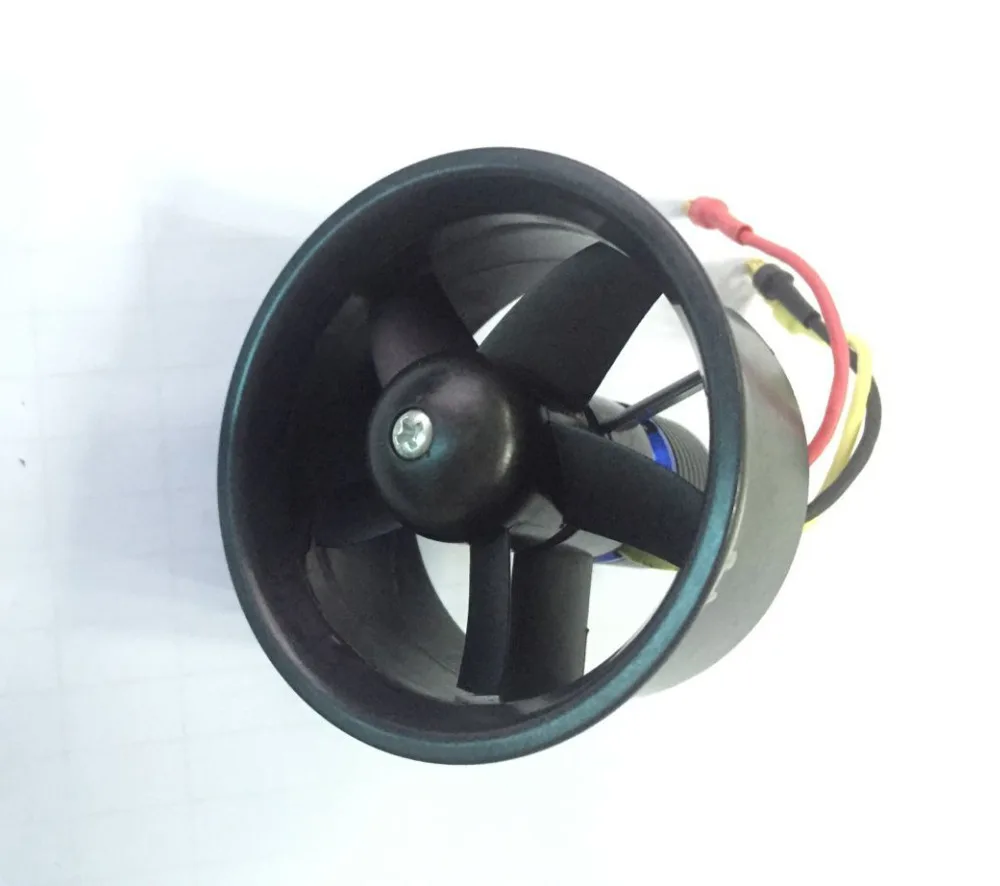 64 мм 5 лопастной воздуховод и бесщеточный двигатель 2627 4500kv|ducted fan|brushless motormotor brushless