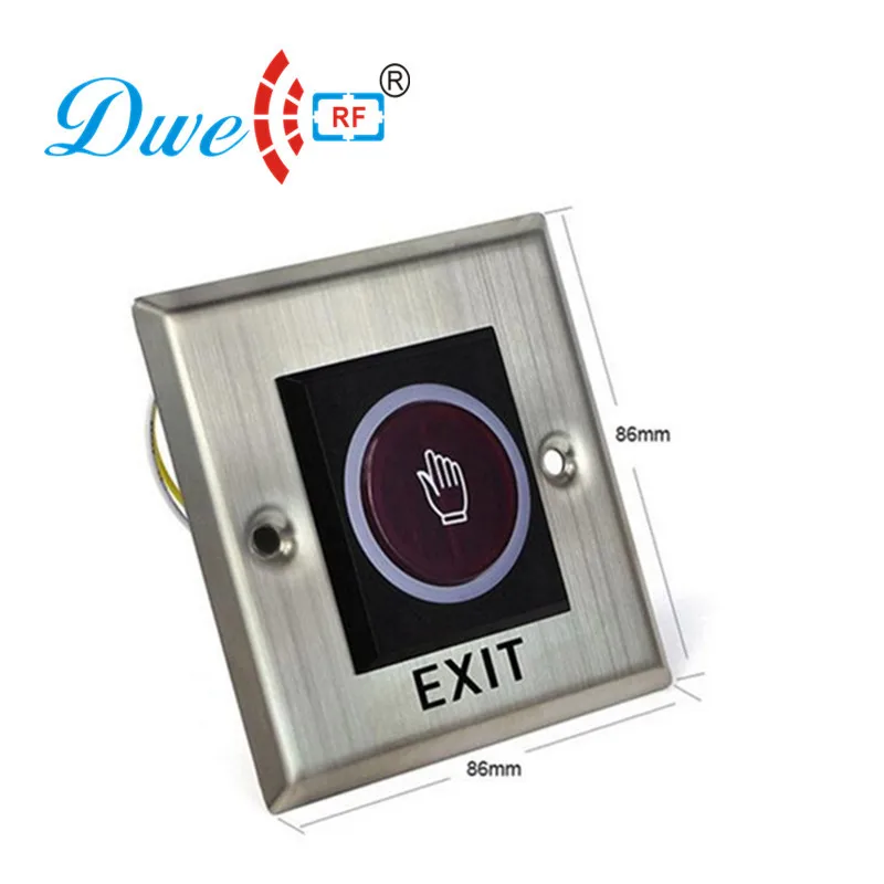 DWE CC RF контроля доступа освобожден электроники 24 В кнопка выхода с рук форму типа