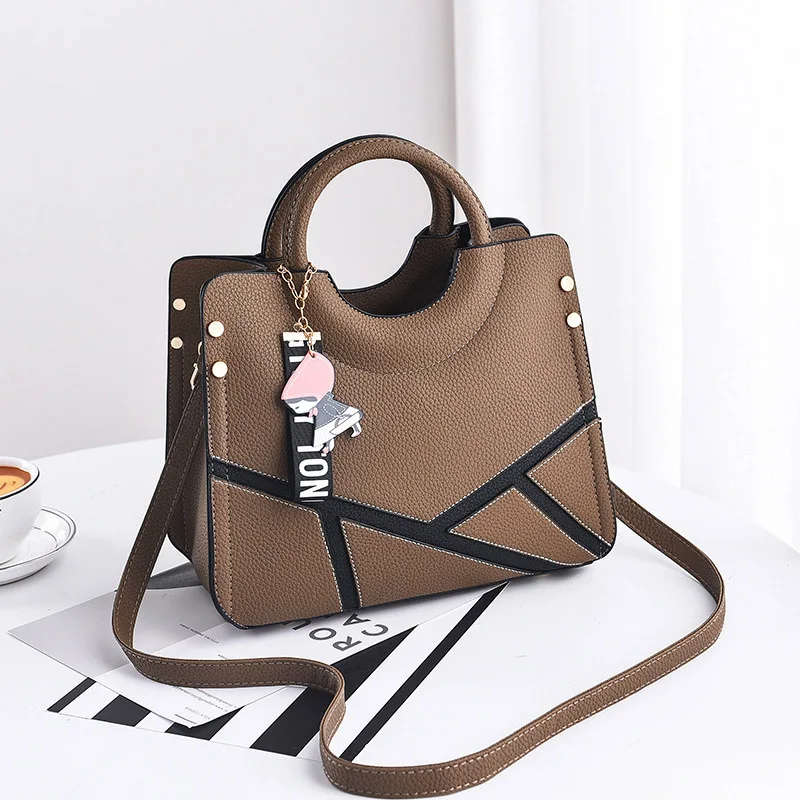 Women Patchwork Handbag Female Crossbody Shoulder Bags Designer INS Lady Messenger Tote Party Purse Top-Handle Sac A Main SS7263 (22)