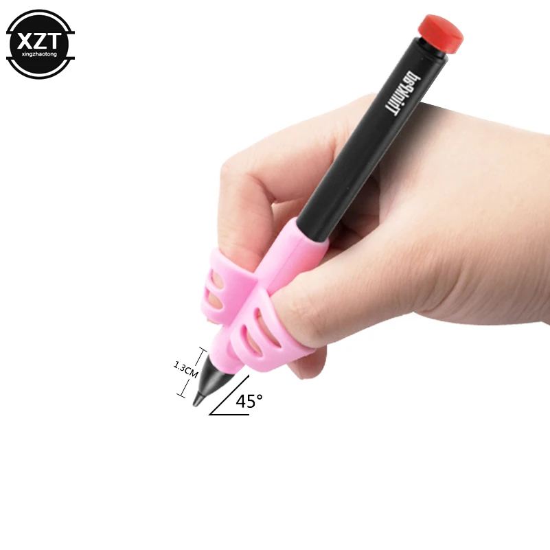 

Discount Cute 6Pcs/lot Pencil Grips for Kids Handwriting Aid Grip Trainer Posture Correction Finger Grip for Kids