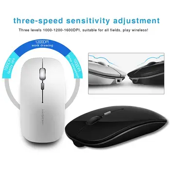 

M815 Rechargeable 2.4 G Wireless Bluetooth Dual Mode Mouse Office Mute Laptop Unlimited Gaming Ultrathin Mouse
