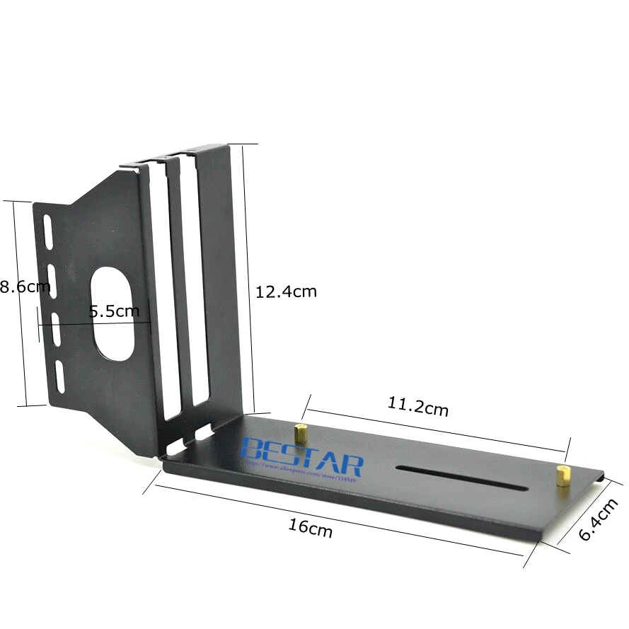 Graphics Card Bracket Riser Fixed Vertical ATX Case PCI-E 16x Internal Holder
