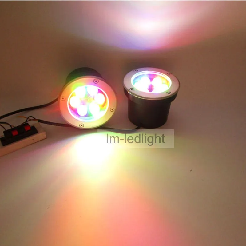 6W RGB LED inground light IP67 (41)