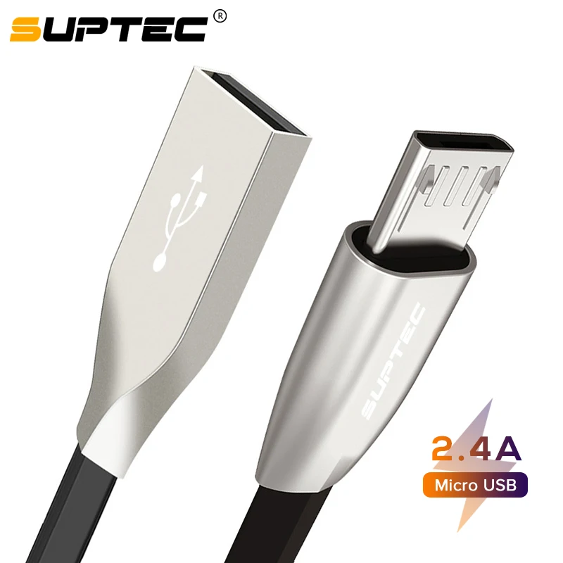 

Suptec Fast Charging Micro USB Cable for Samsung S7 Xiaomi Tablet Andriod Mobile Phone USB Charger Data Cable Microusb Wire Cord