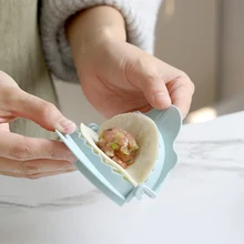 Moule de boulettes en Clips de pâtisserie | Bricolage, fabricant de boulettes, outil de paille de blé, Jiaozi Pierogi moule de boulettes, moules de cuisson, accessoires de cuisine 2019 nouveau