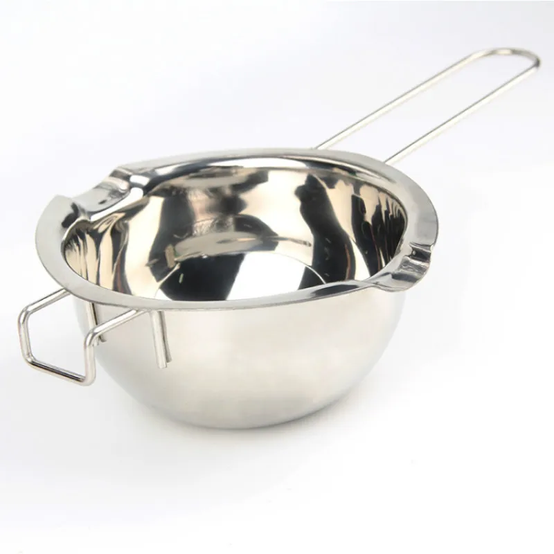 

Stainless steel chocolate melting bowl separated by water butter heated melting bowl baking heating container tray