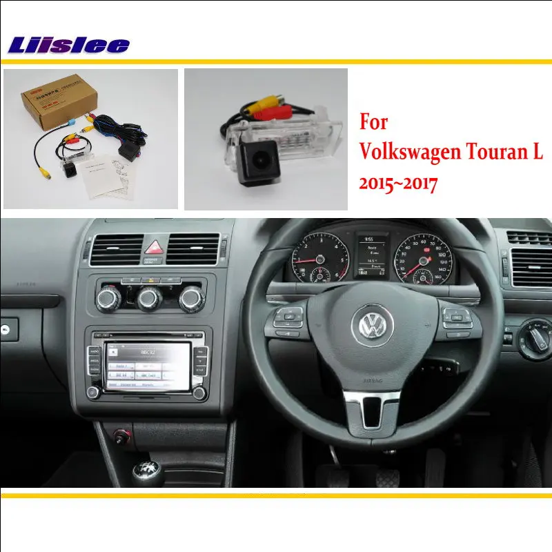 Совместимая камера заднего вида Liislee для Volkswagen VW Touran L 2015 2016 2017|rear view camera|rear camera