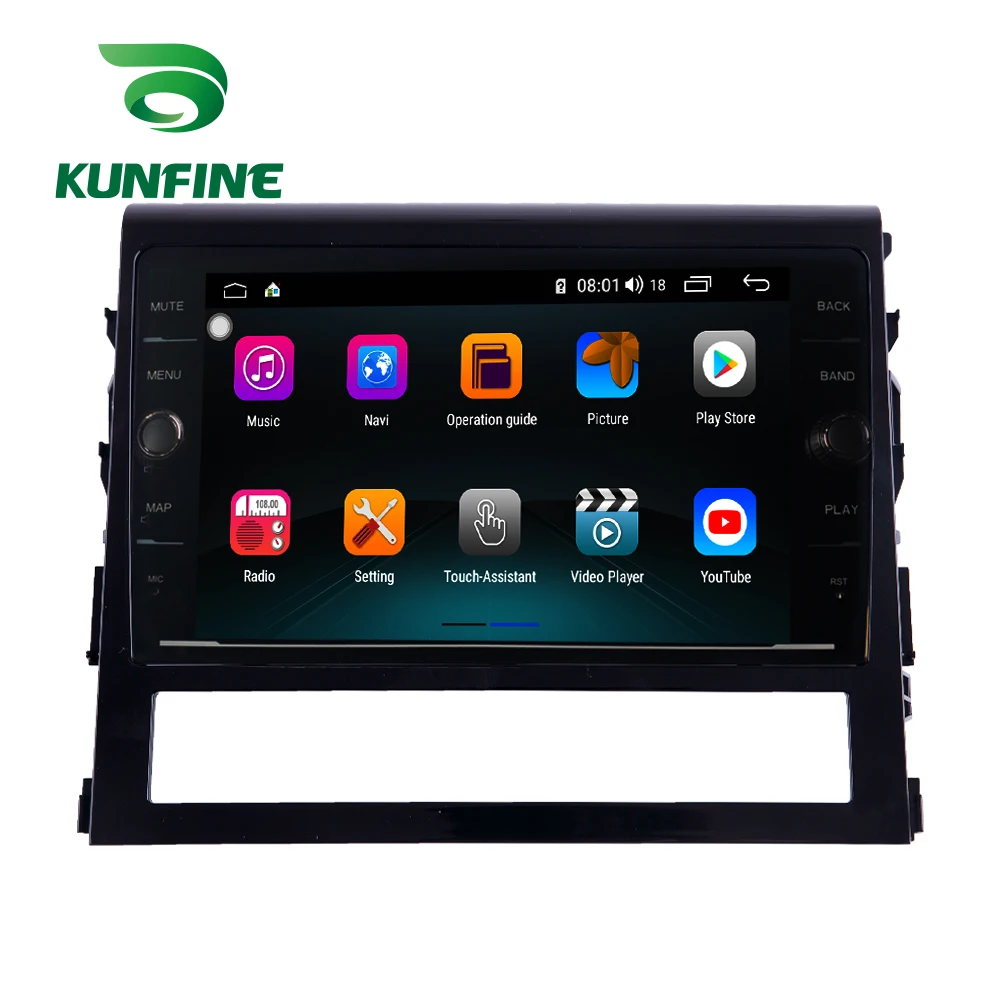 Excellent Octa Core 4GB RAM 64GB ROM Android 8.1 Car DVD GPS Player Deckless Car Stereo For Toyota LAND CRUISER 2016-17 Radio Headunit 3