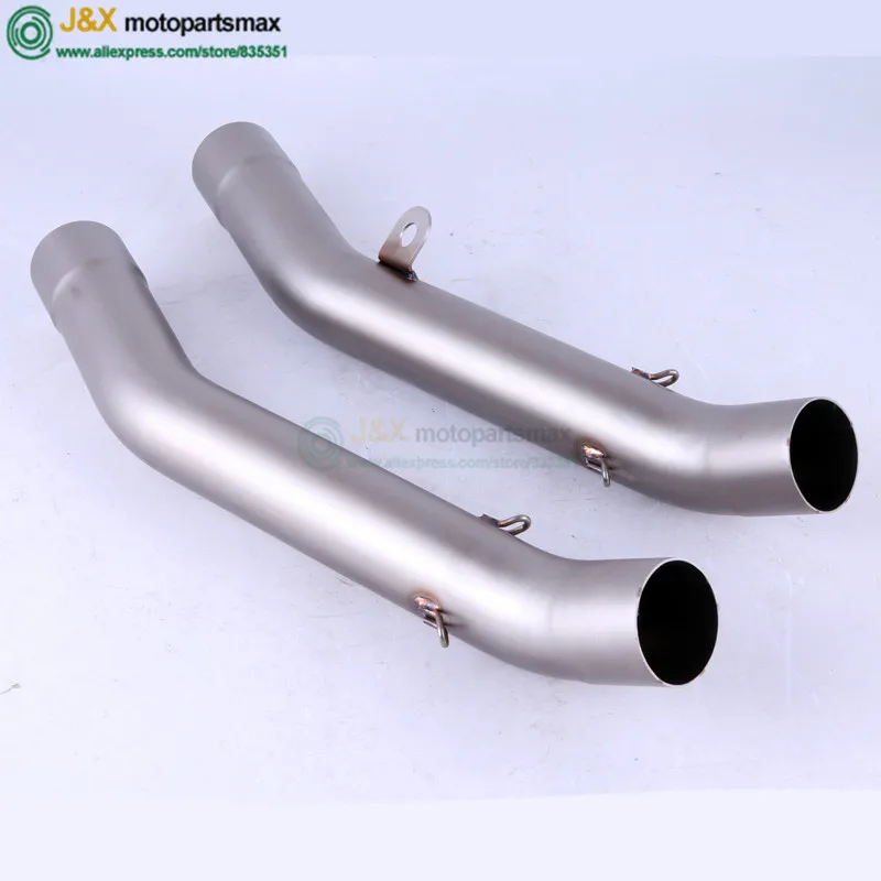 Z750 Slip-On For KAWASAKI Z750 Z 750 2007-2014 Z800 Z 800 2013-2016 Motorcycle Exhaust Muffler Tube Escape Moto Middle Link Pipe - Image 3
