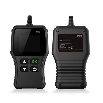 

CR319 Scanner Car Fault Code Reader Engine Diagnostic Scanner Reset Tool Supports Seven Language CAN Automotive Scanner