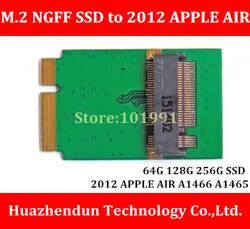 Новые поступления M.2 NGFF SSD на 2012/2013 APPLE Macbook AIR A1466 A1465 64G 128G 256G SSD Плата расширения PCBA