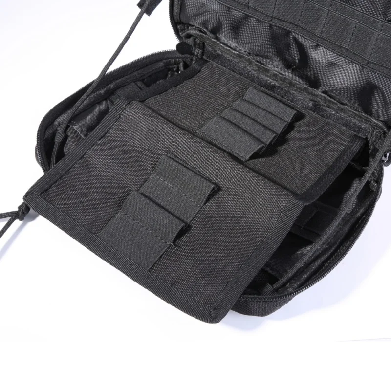 Нейлоновый Открытый Тактический Molle Чехол Прочный многофункциональный мешок водонепроницаемый крюк и петля молния большой емкости чехол Сумки